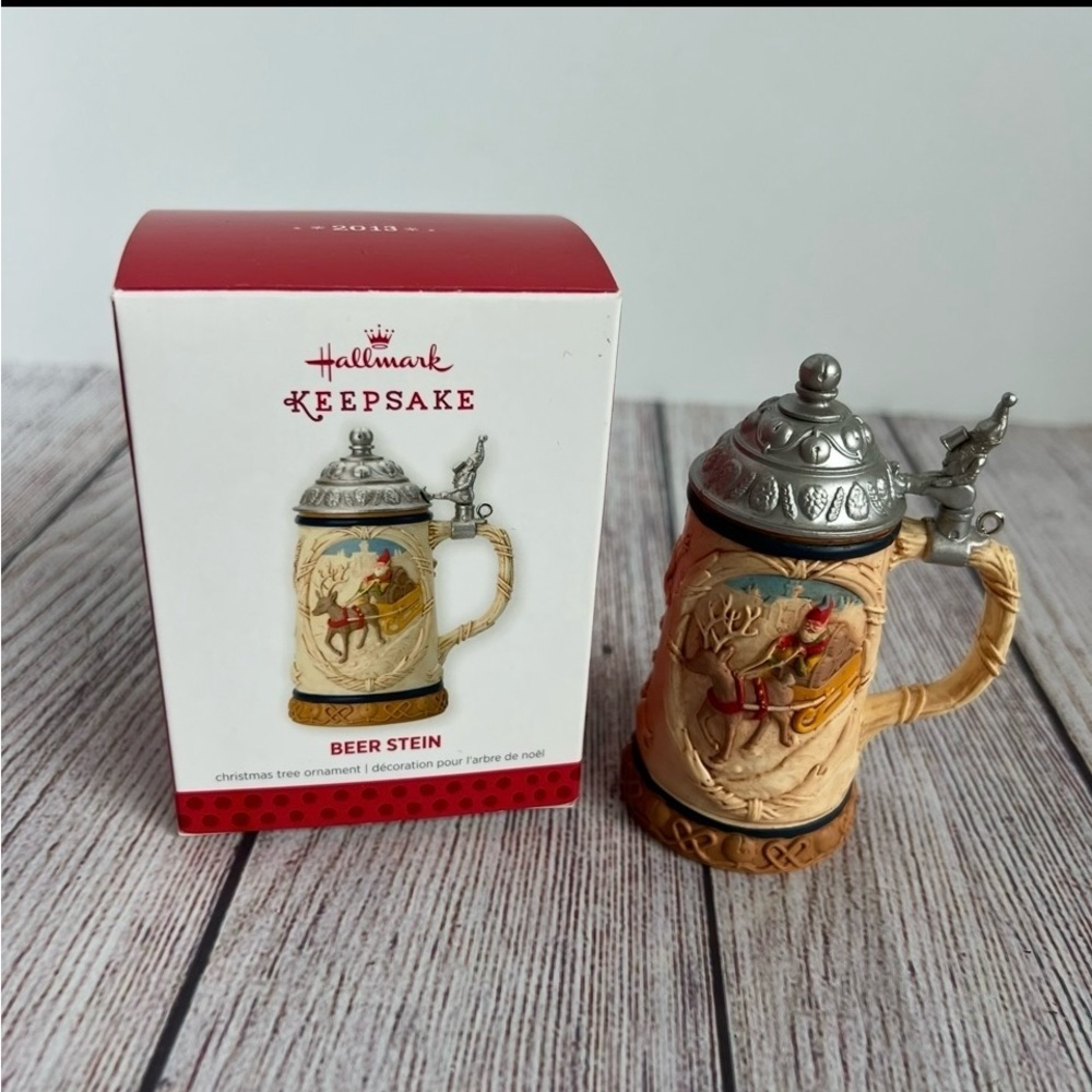 HALLMARK 2013 Keepsake Beer Stein Ornament
